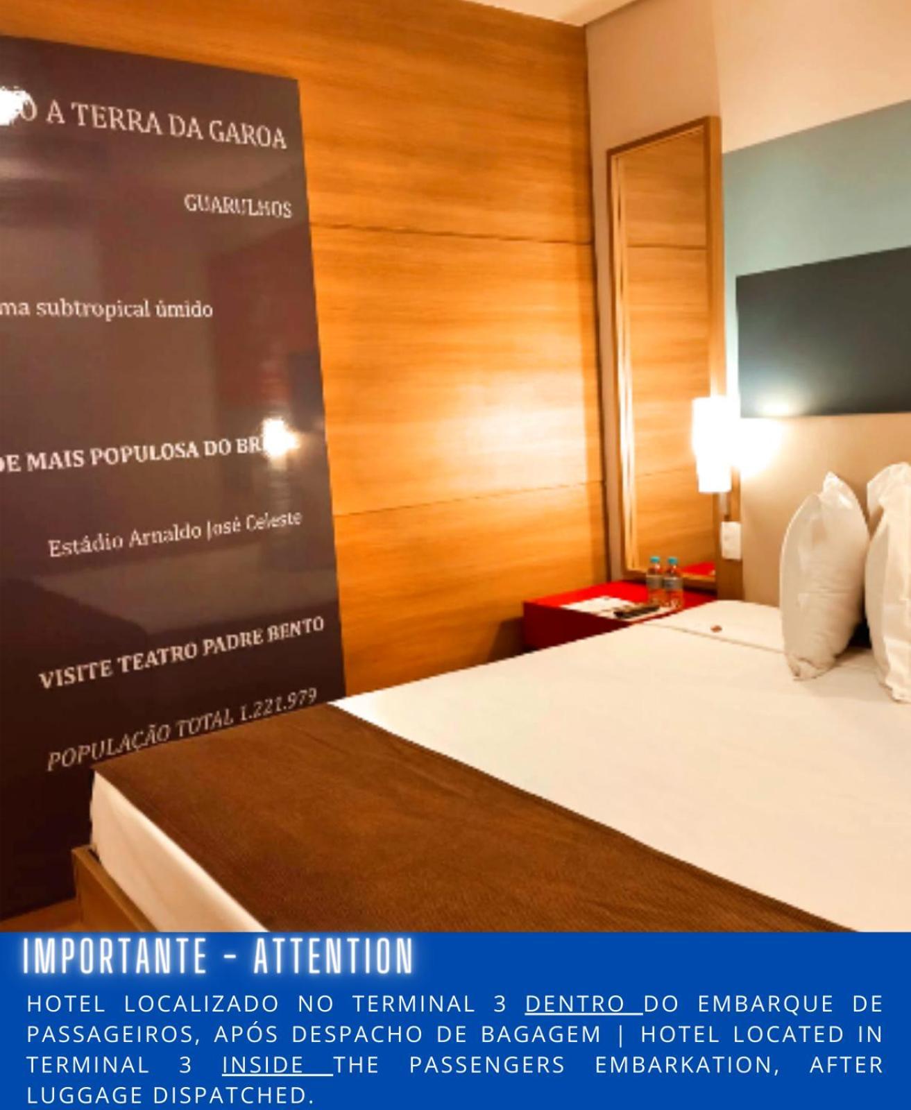 Tryp By Wyndham Sao Paulo Airport - Hotel De Transito Terminal 3 -Lado Ar - Area Restrita A Passageiros Ja Embarcados - Piso 1 Guarulhos Exterior foto