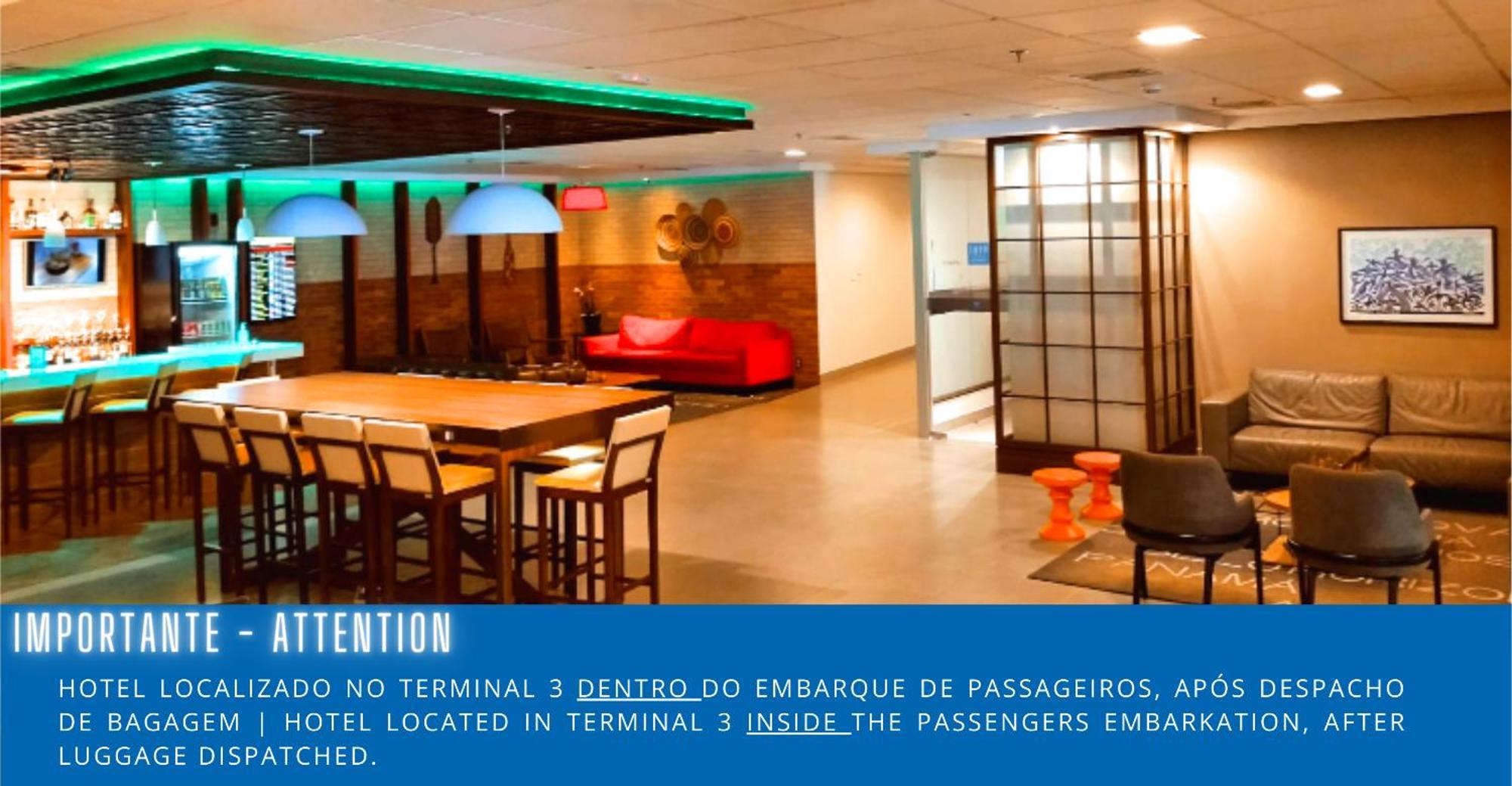Tryp By Wyndham Sao Paulo Airport - Hotel De Transito Terminal 3 -Lado Ar - Area Restrita A Passageiros Ja Embarcados - Piso 1 Guarulhos Exterior foto