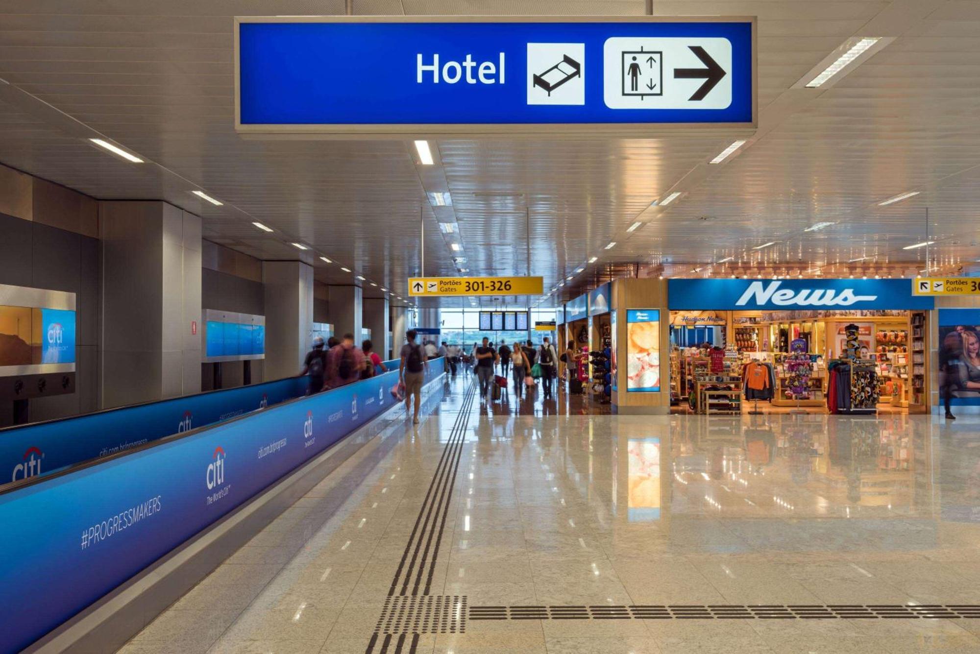 Tryp By Wyndham Sao Paulo Airport - Hotel De Transito Terminal 3 -Lado Ar - Area Restrita A Passageiros Ja Embarcados - Piso 1 Guarulhos Exterior foto
